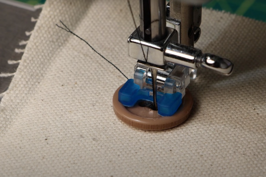 How to Sew a Button with a Sewing Machine