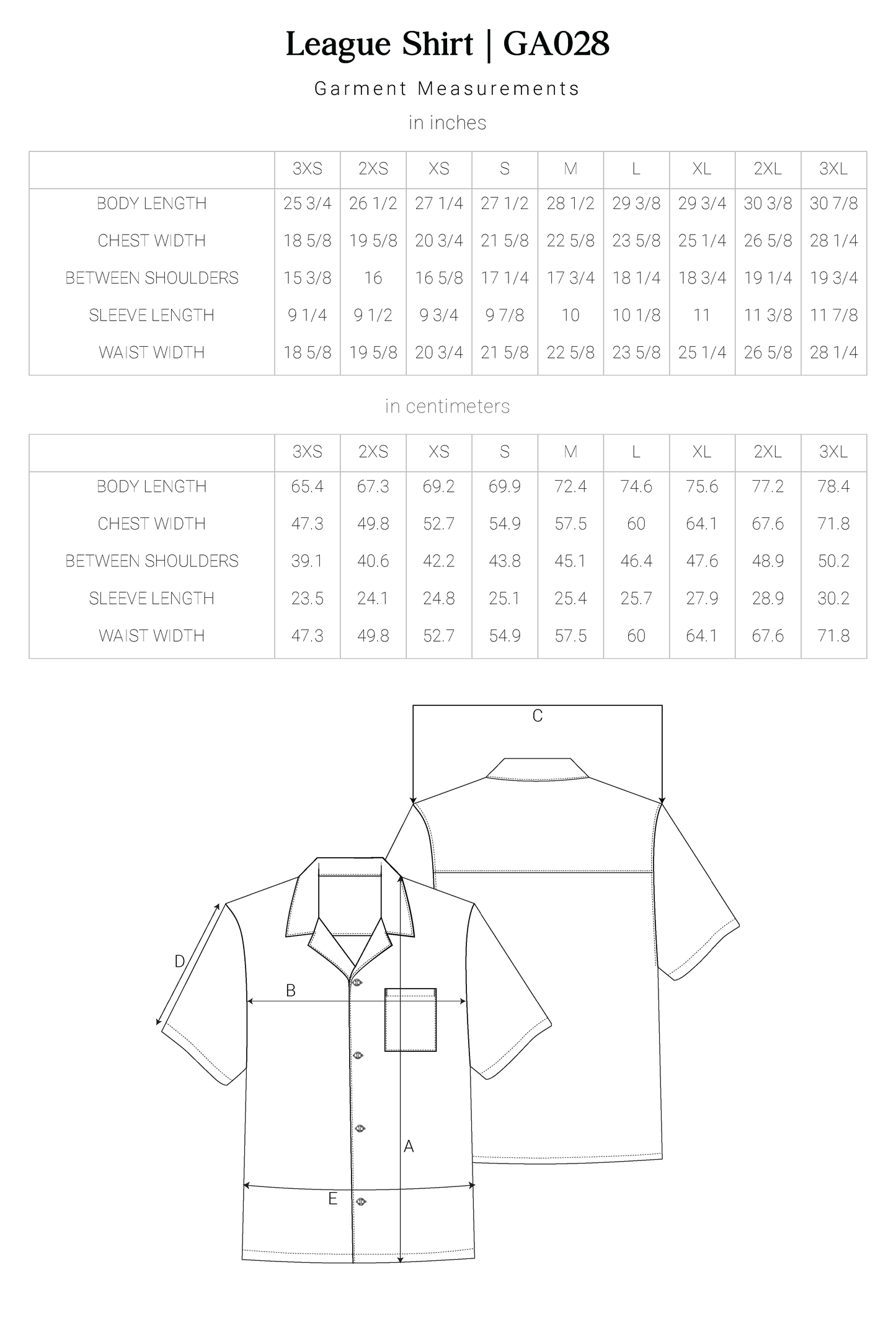 League Shirt DIY Kit