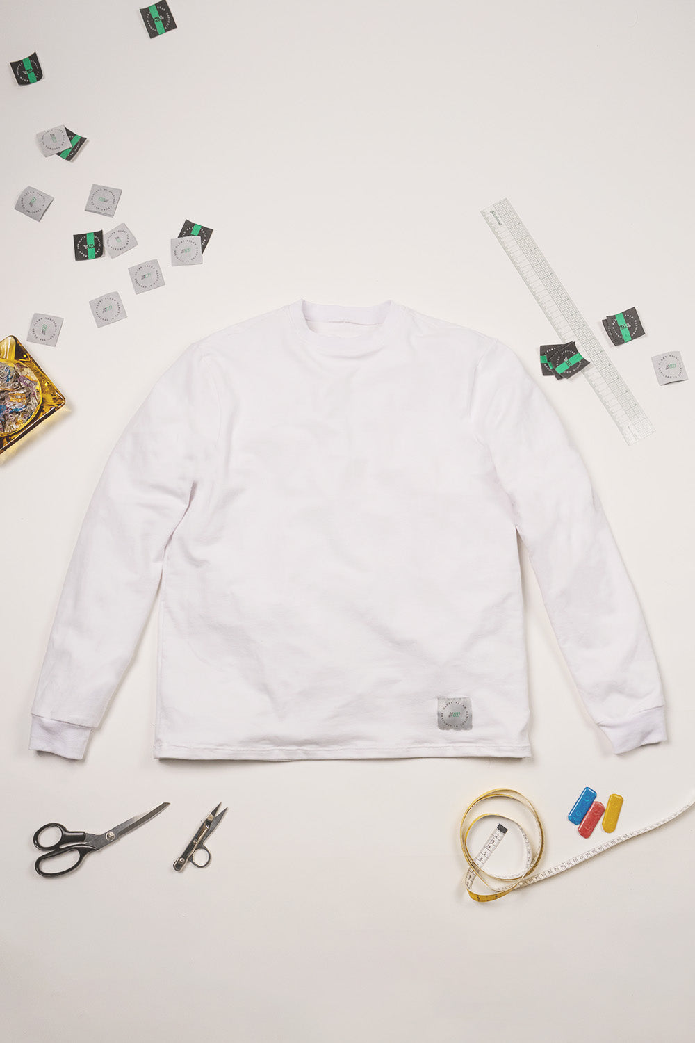 Regular Long Sleeve Shirt- White